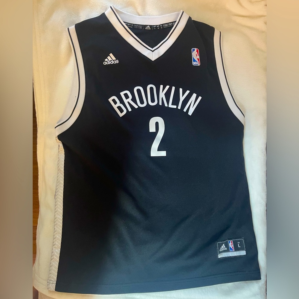 Brooklyn Nets Big Boys Jersey black size Large